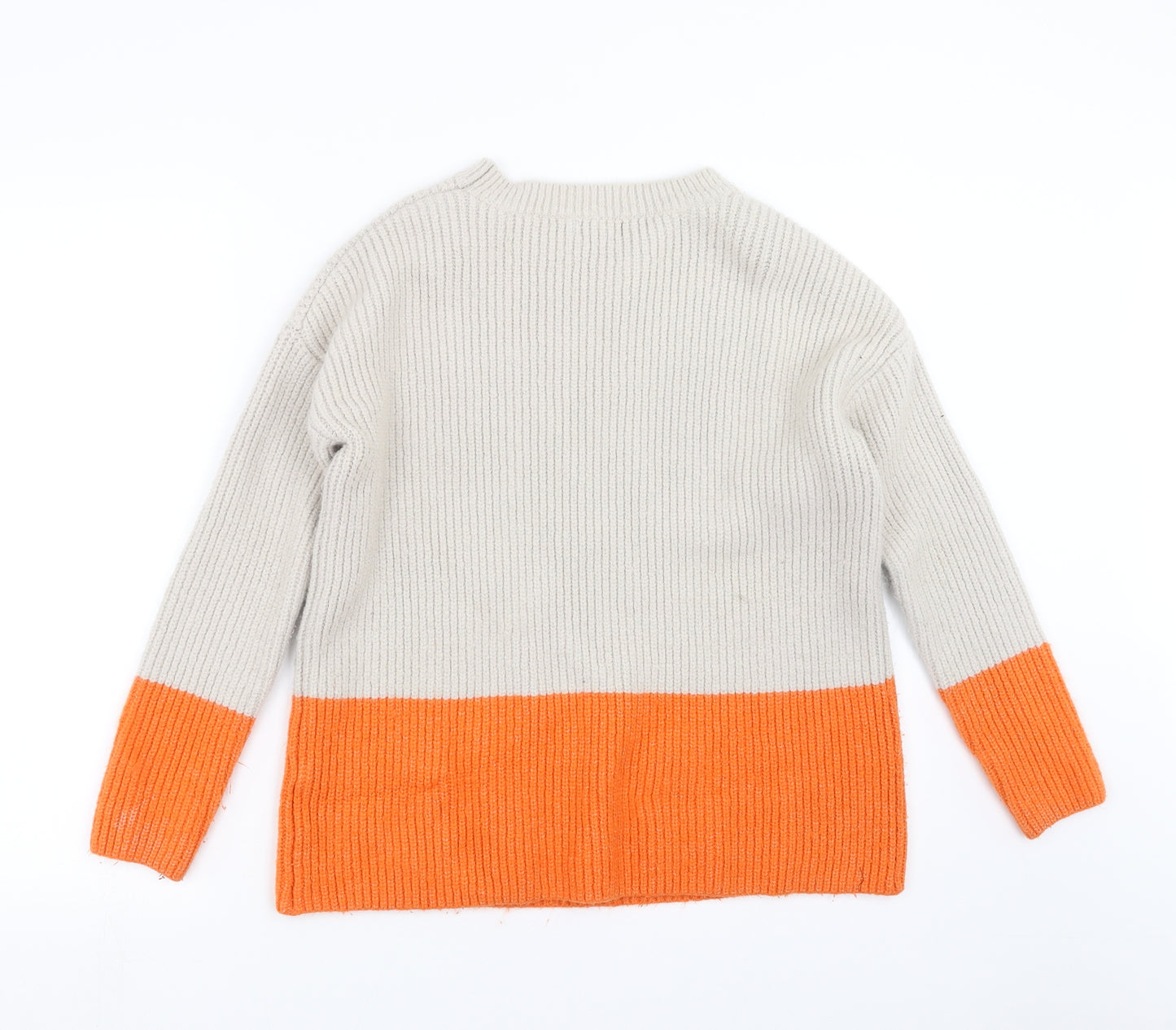 Primark Womens Beige  Knit Pullover Jumper Size L