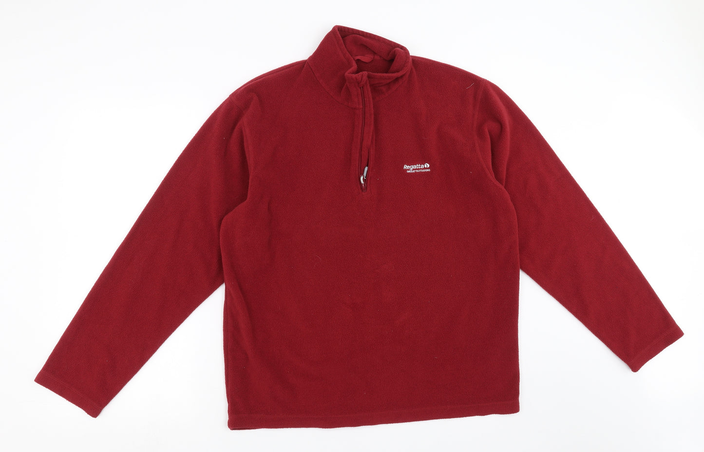 Regatta Mens Red  Fleece Pullover Jumper Size L