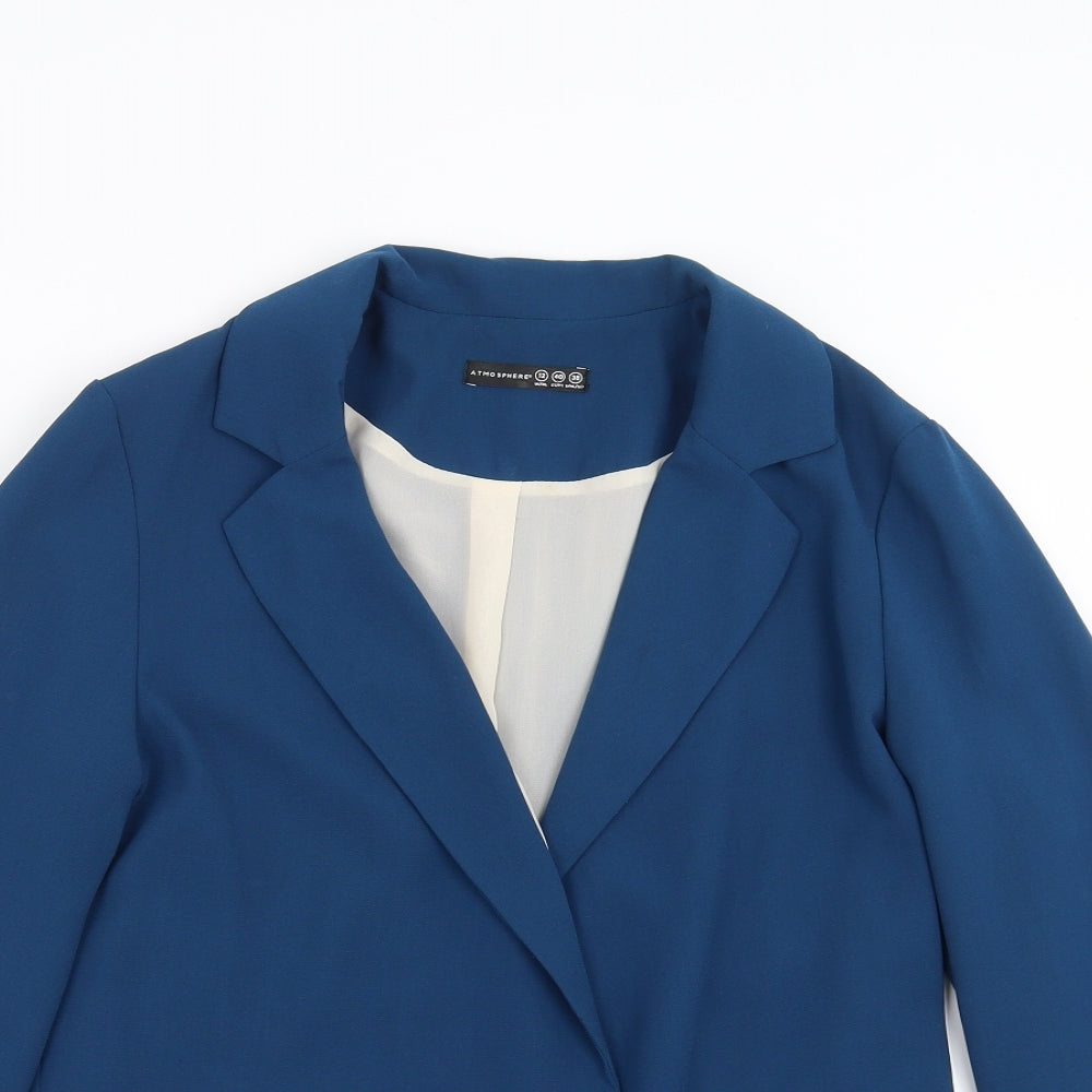 Primark Womens Blue   Jacket Blazer Size 12