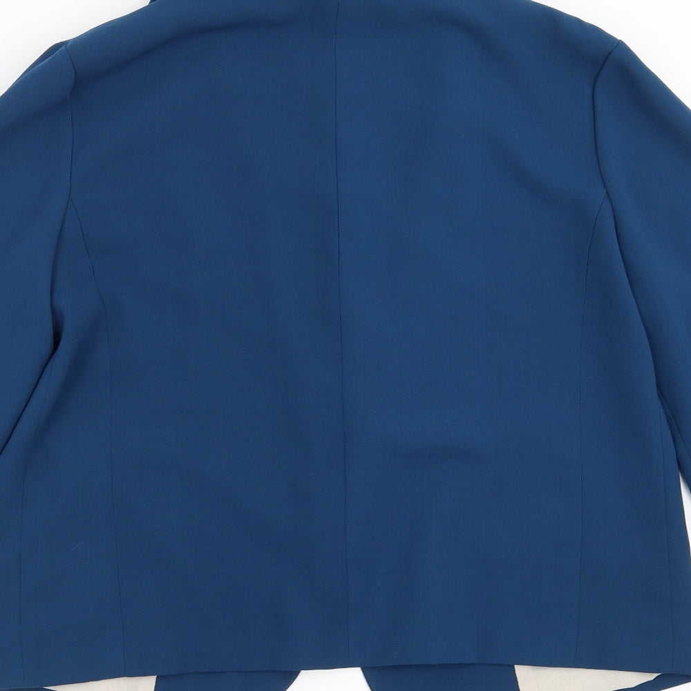 Primark Womens Blue   Jacket Blazer Size 12