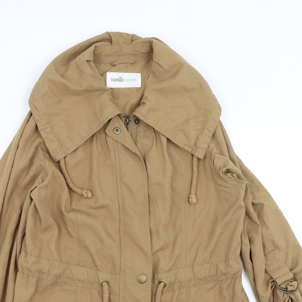 Vanilla Sands Womens Beige   Jacket  Size 10