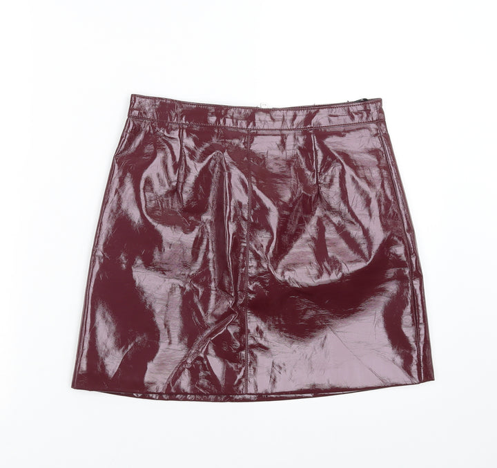 Miss Selfridge Womens Purple A-Line Set Size 8