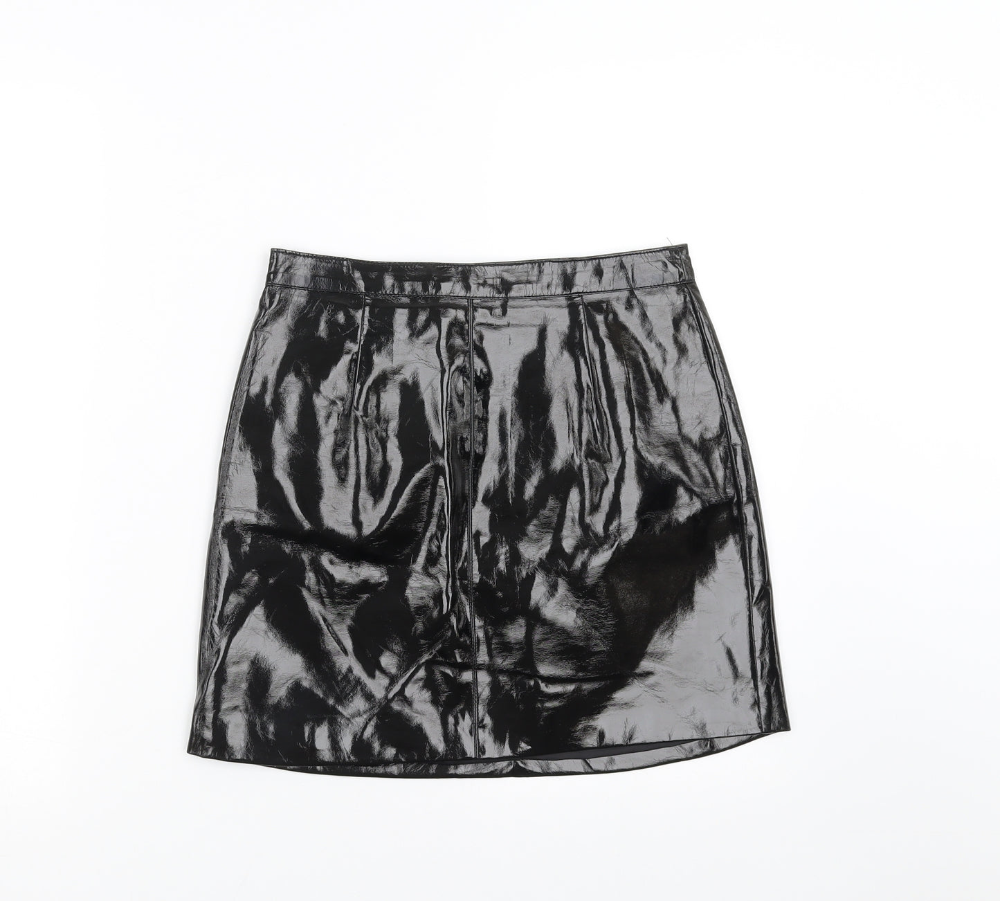 Miss Selfridge Womens Black   A-Line Skirt Size 8