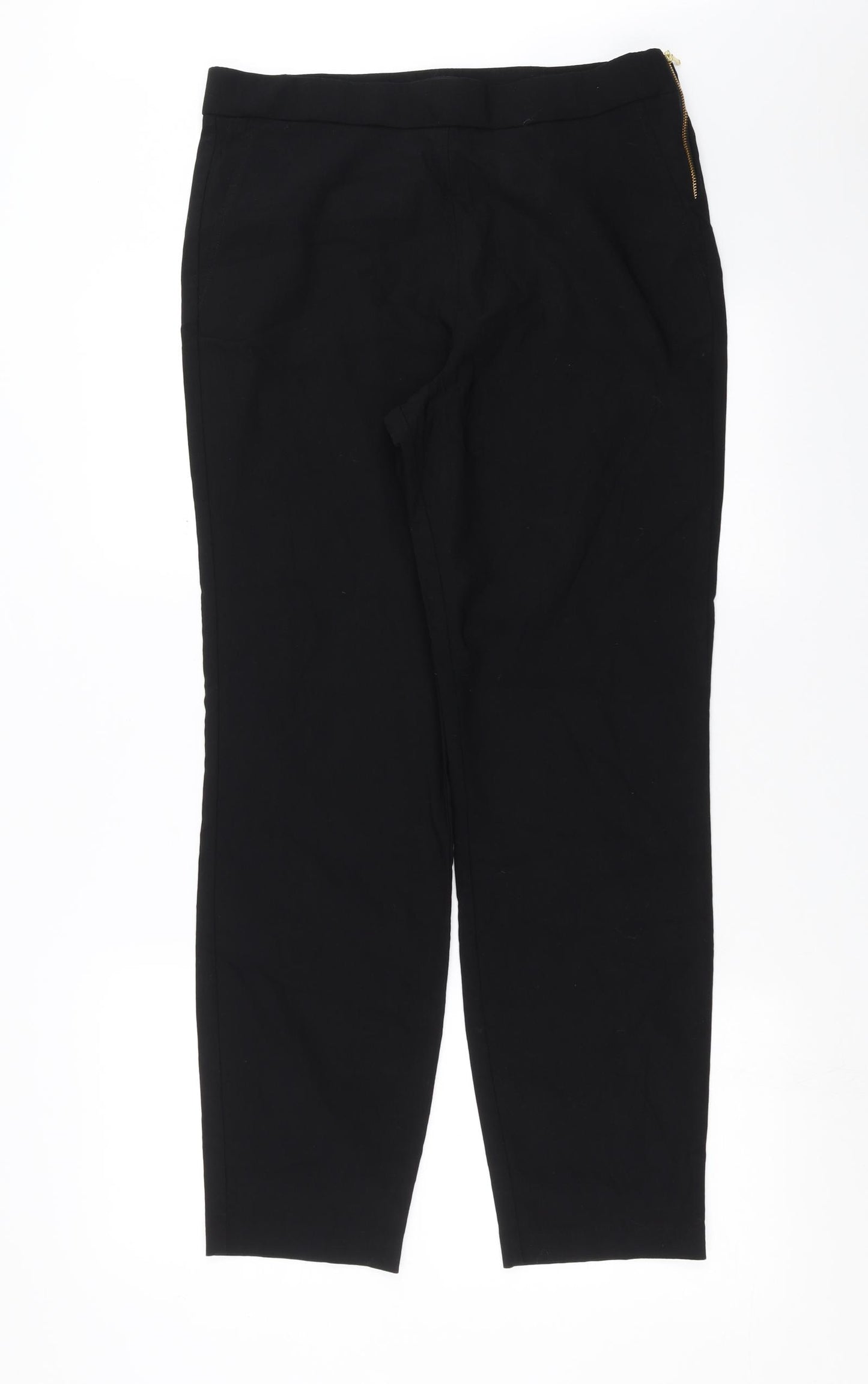 Papaya Womens Black   Trousers  Size 14 L29 in