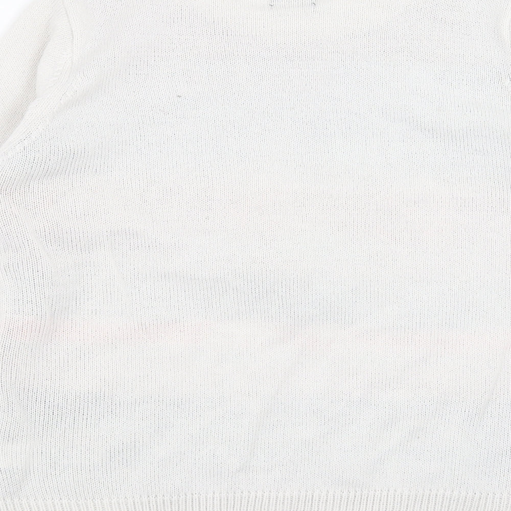 BEYOU Womens Ivory  Knit Pullover Jumper Size 12  - Chirstmas