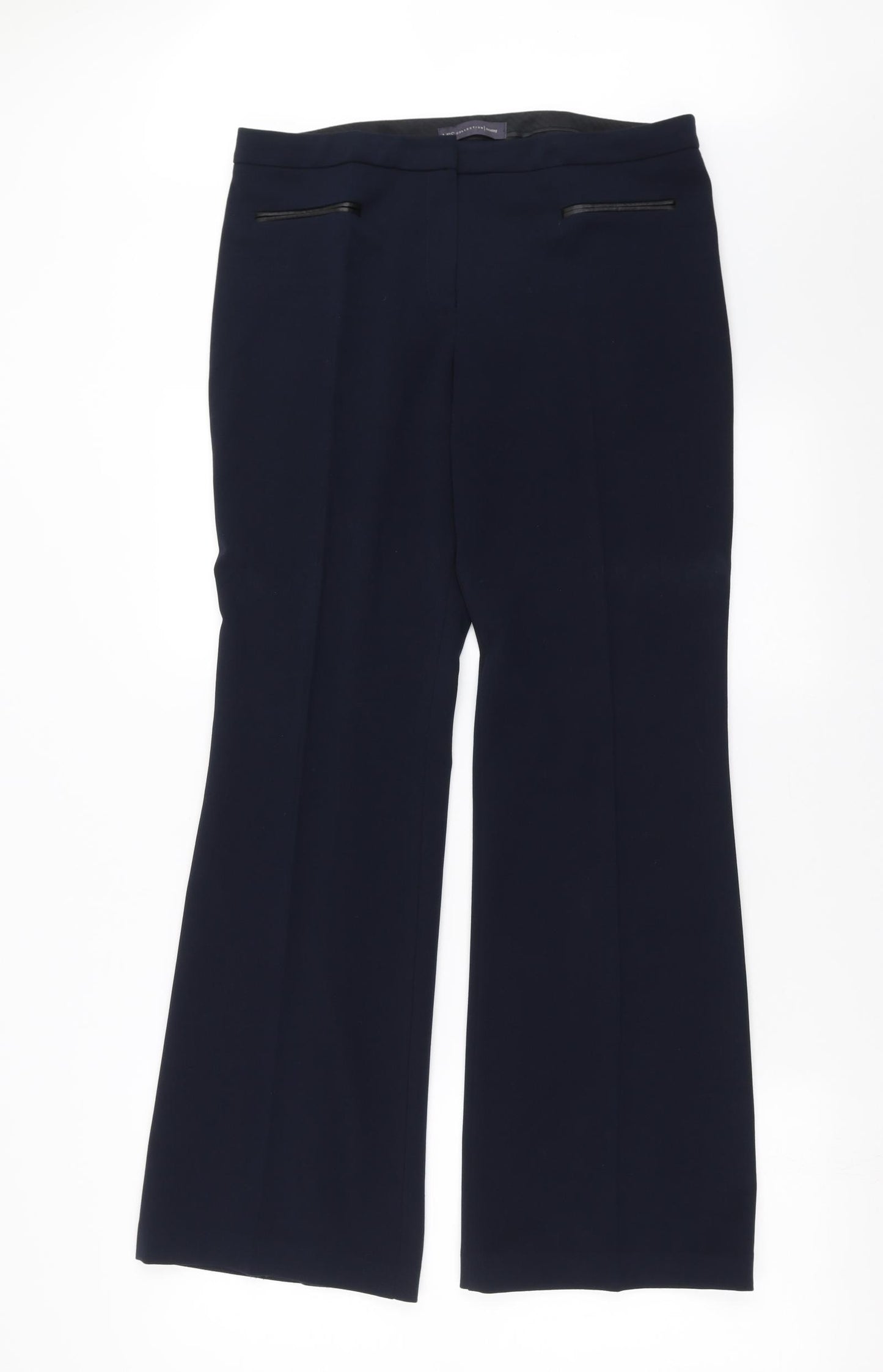 Marks and Spencer Womens Blue   Trousers  Size 12 L30 in