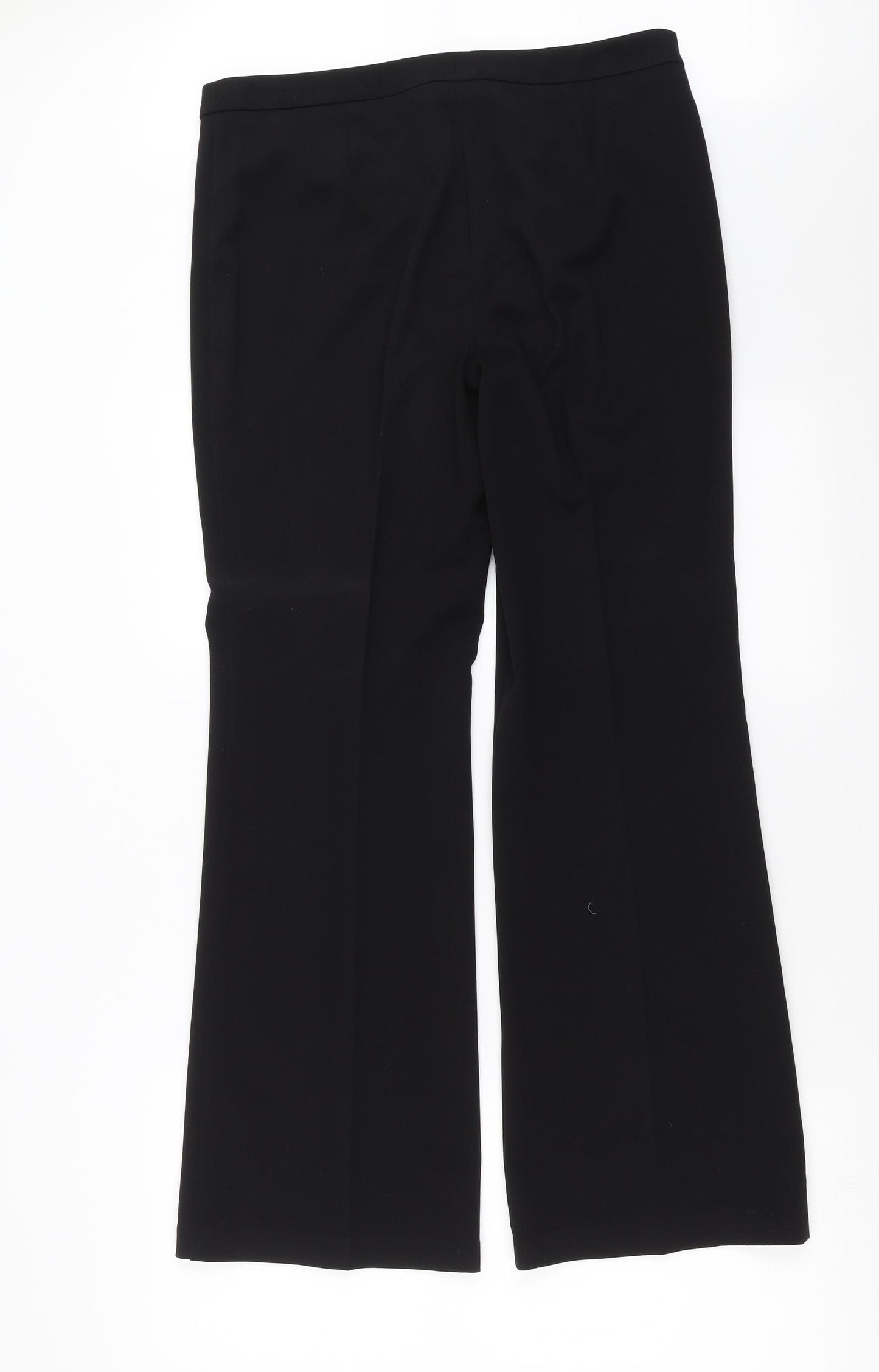 Marks and Spencer Womens Black   Trousers  Size 12 L30 in