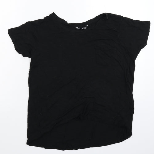 Select Womens Black   Basic T-Shirt Size 14