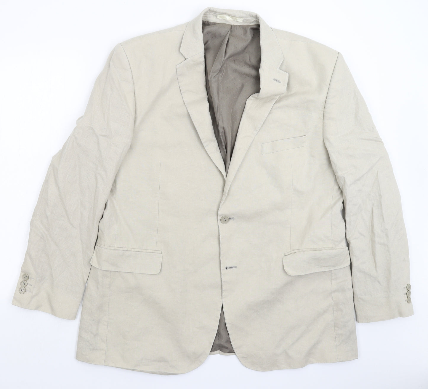 Karl Jackson  Mens Beige   Jacket Suit Jacket Size 46