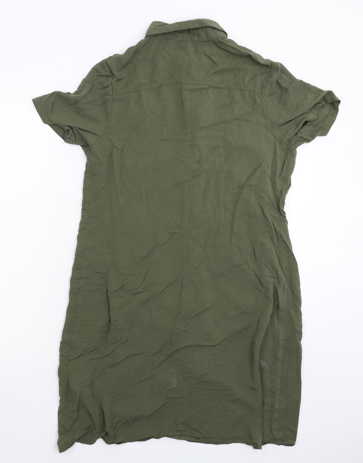 Avon Womens Green   Shirt Dress  Size 12