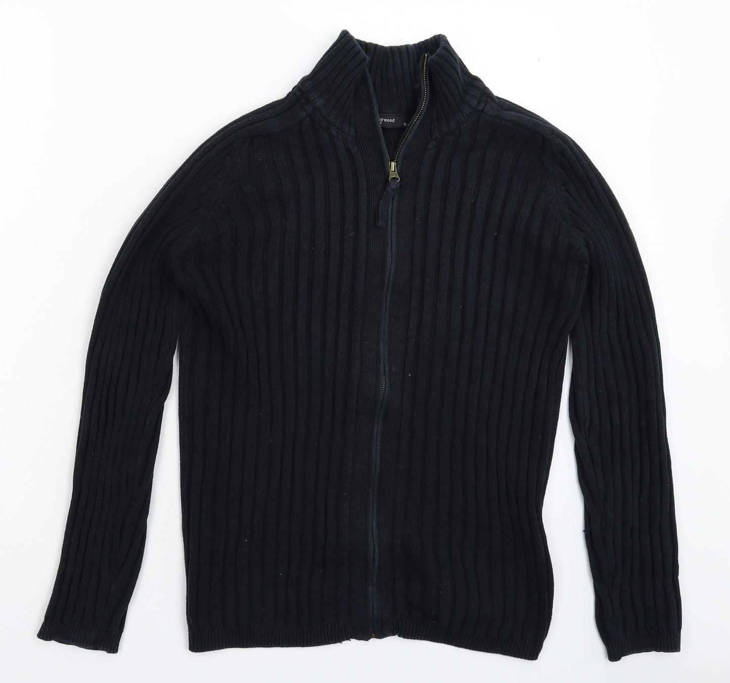 Cedar Wood State Mens Blue  Knit Cardigan Jumper Size S