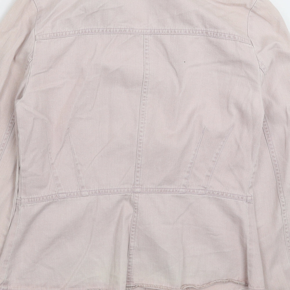 Bay Womens Grey   Jacket Blazer Size 10