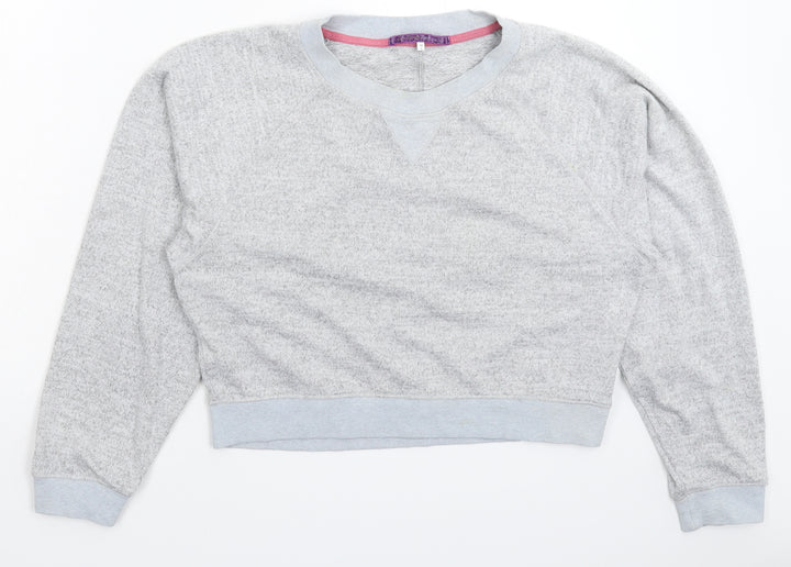 River Island Womens Grey  Knit Pullover Jumper Size L
