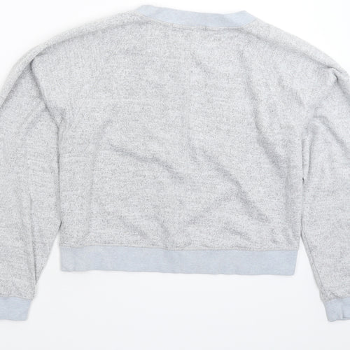 River Island Womens Grey  Knit Pullover Jumper Size L