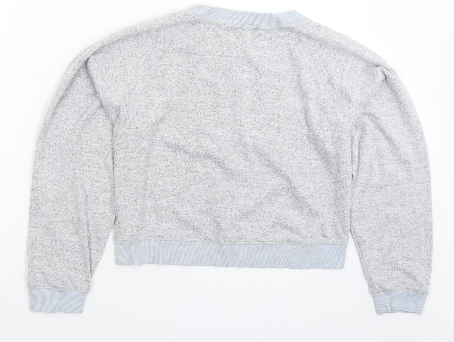 River Island Womens Grey  Knit Pullover Jumper Size L