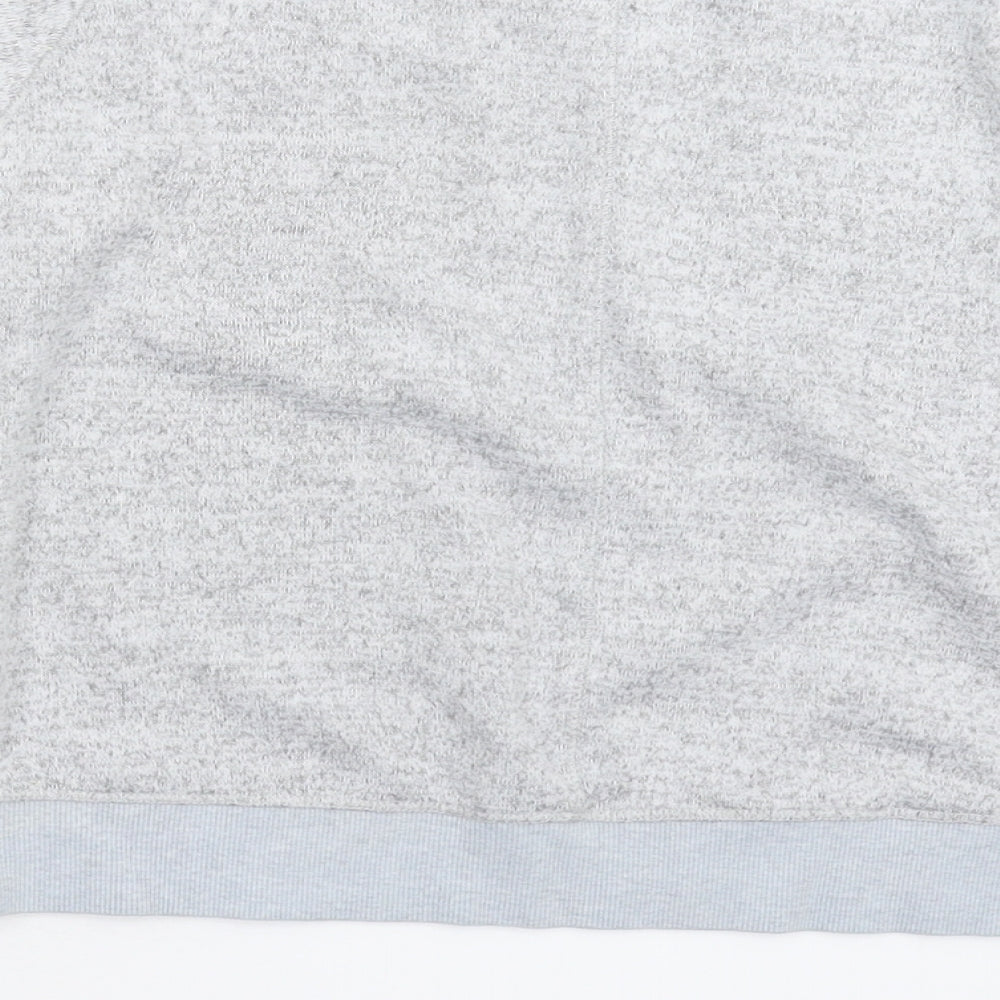 River Island Womens Grey  Knit Pullover Jumper Size L