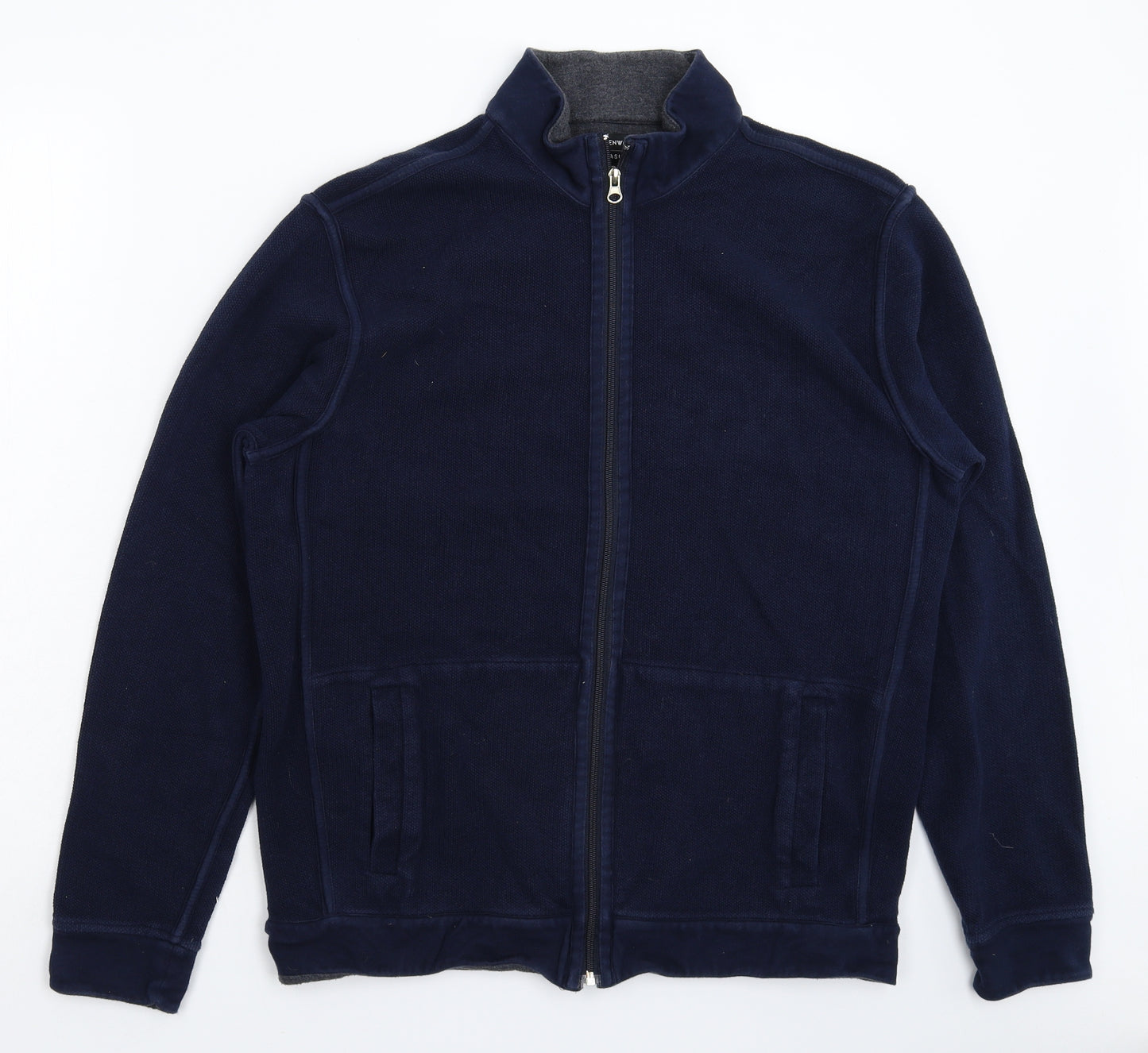 Greenwoods Mens Blue   Jacket Coatigan Size XL