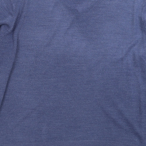 Marks and Spencer Mens Blue  Knit Pullover Jumper Size L