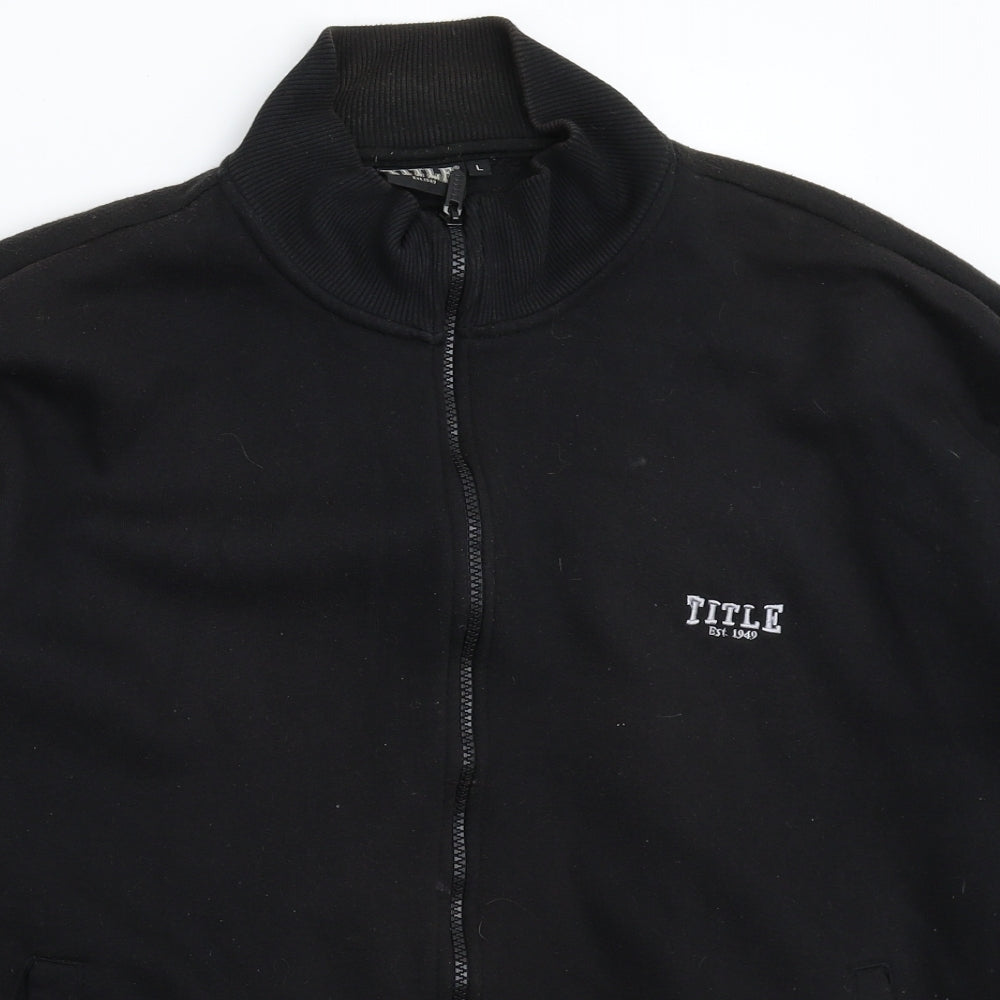 TITLE Mens Black   Jacket  Size L