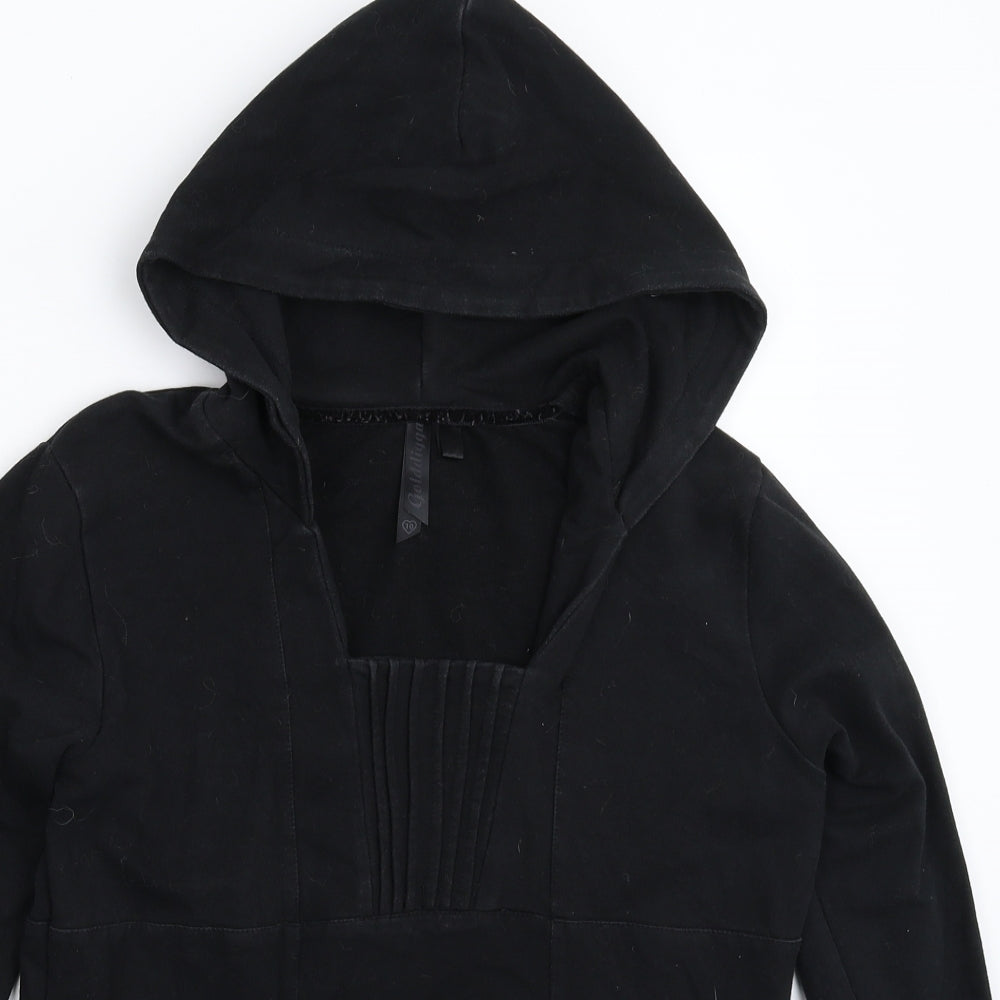Golddigga Womens Black   Pullover Hoodie Size 10