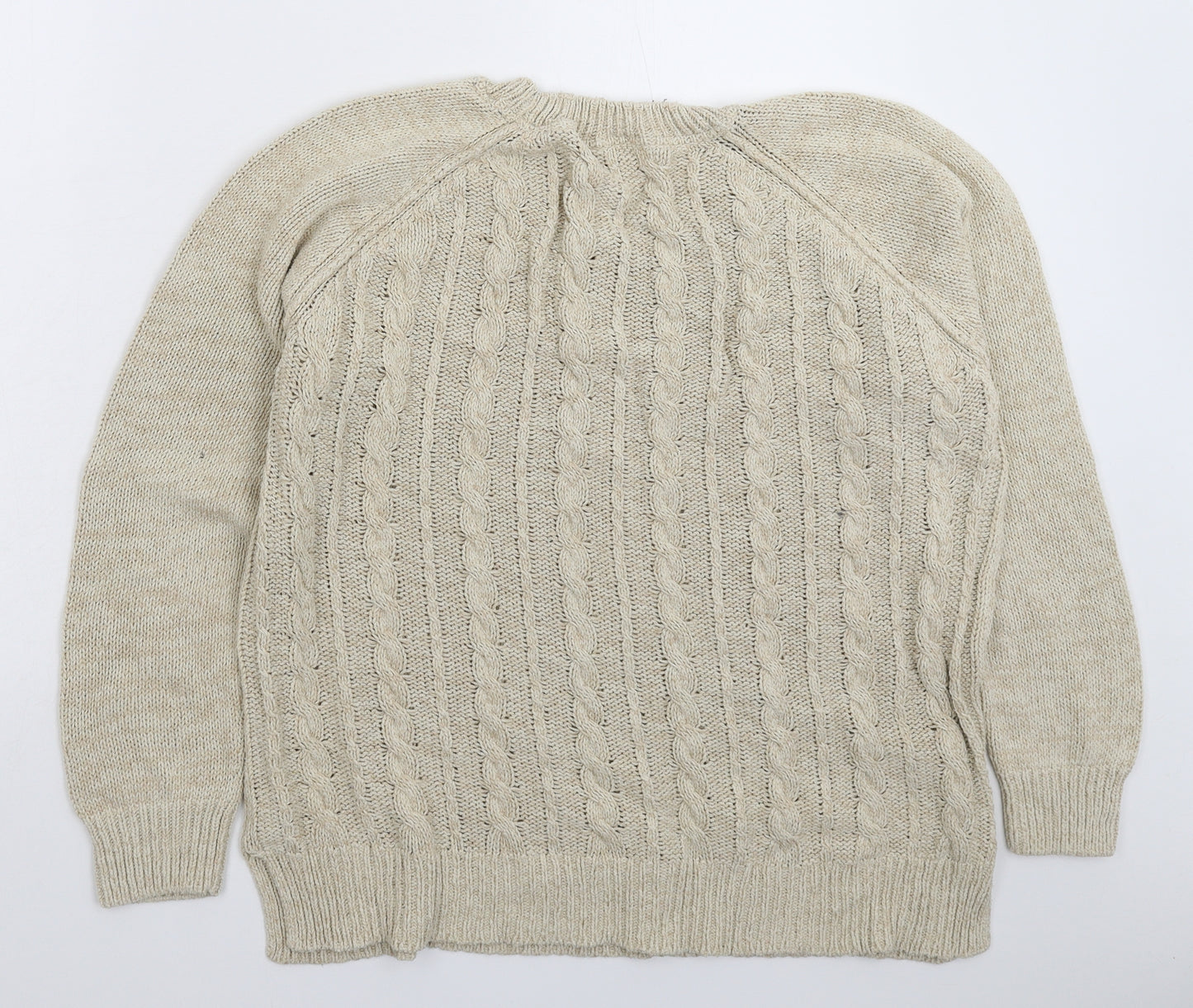 Papaya Womens Grey  Knit Pullover Jumper Size 20