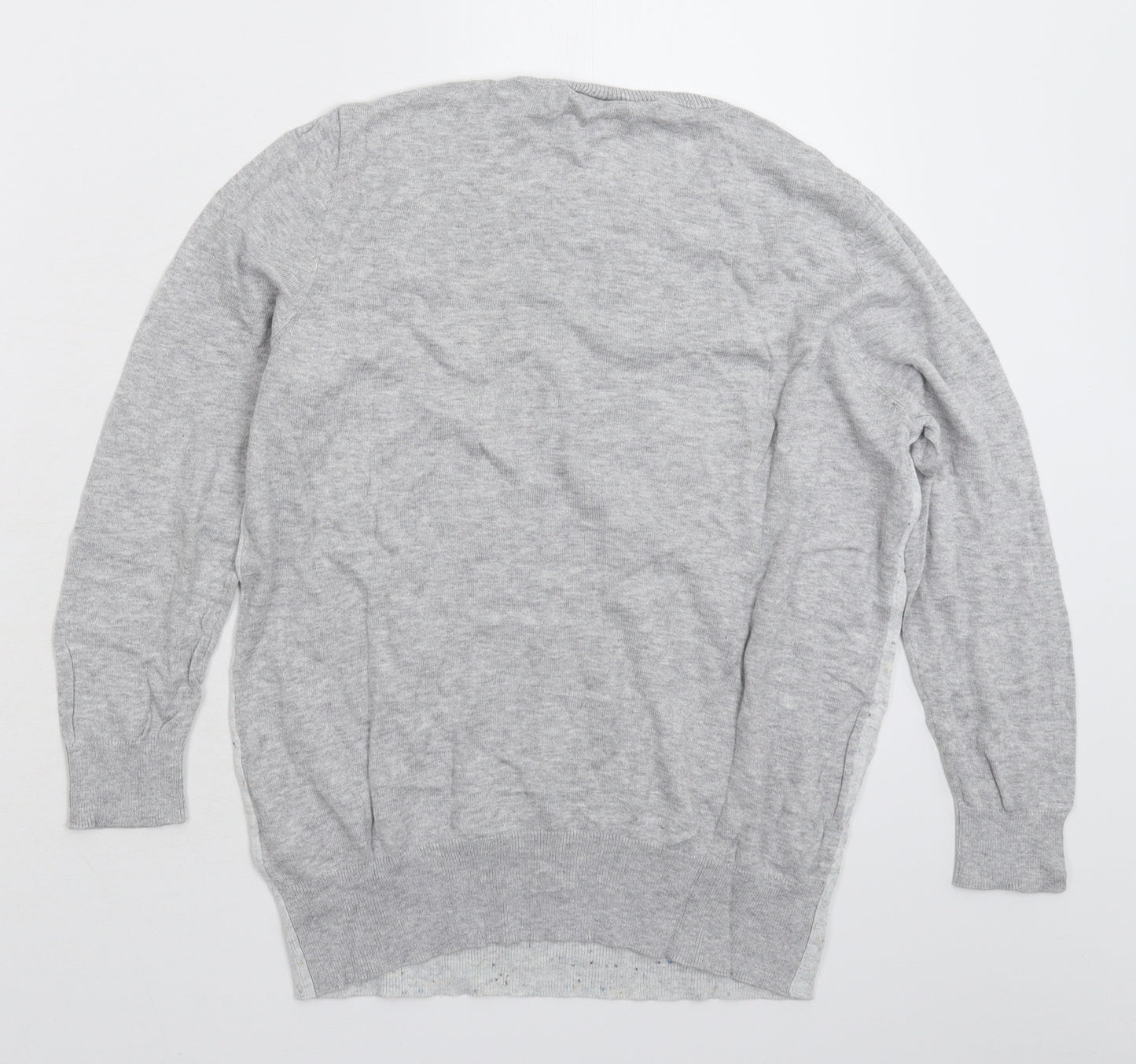 Warehouse Womens Grey  Knit Pullover Jumper Size 14