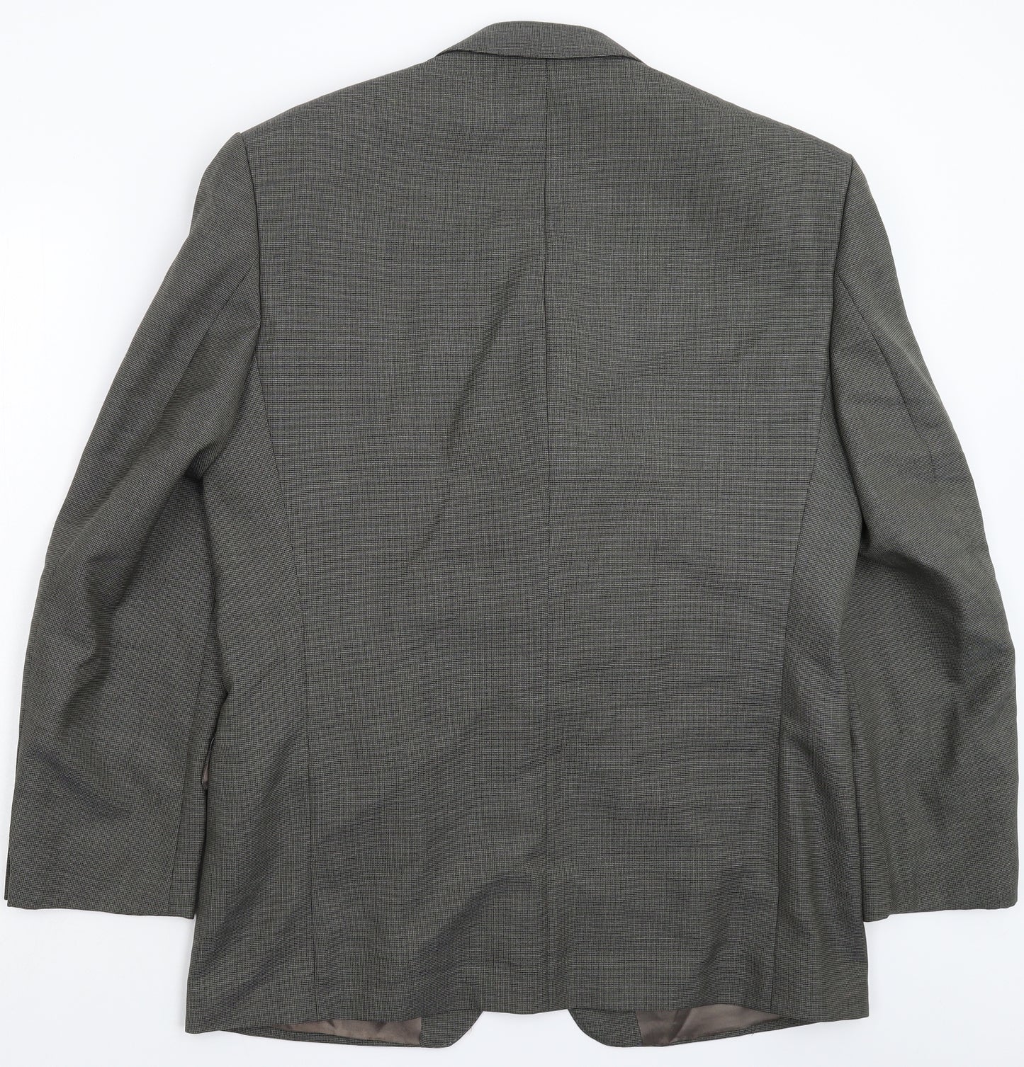 The Label Mens Grey   Jacket Suit Jacket Size 42