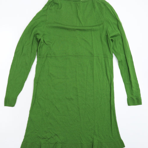 Boden Womens Green  Knit Jumper Dress  Size 16