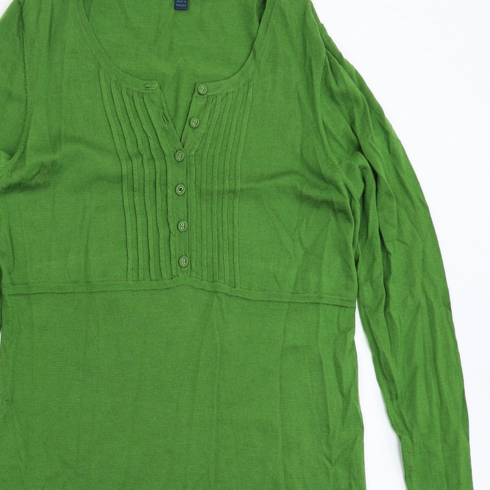 Boden Womens Green  Knit Jumper Dress  Size 16