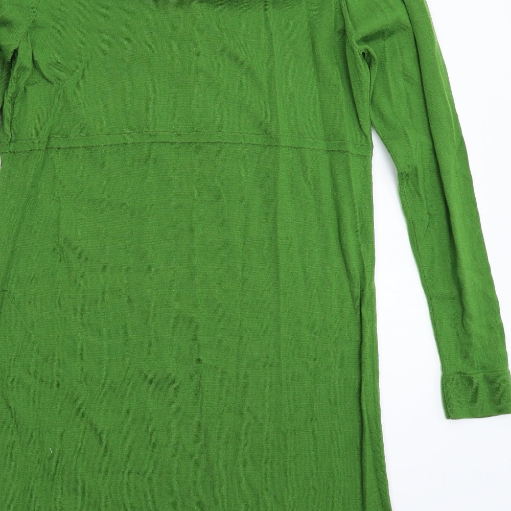 Boden Womens Green  Knit Jumper Dress  Size 16