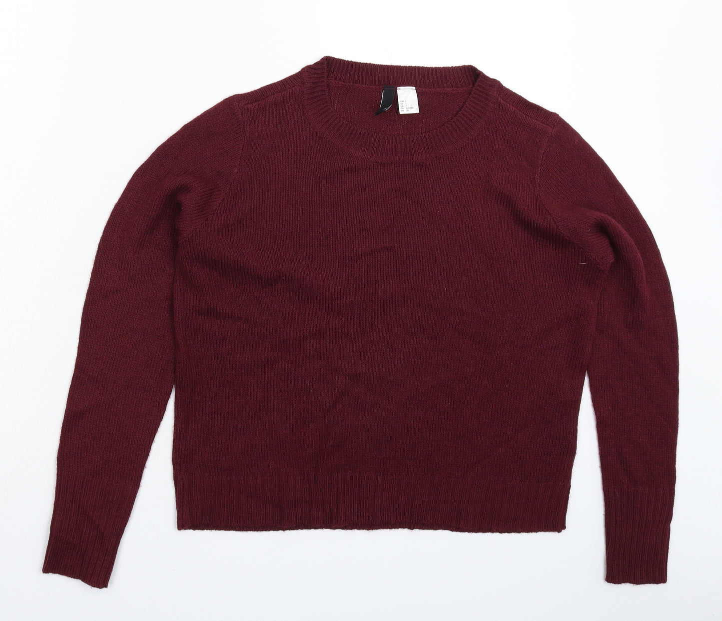 Divided Womens Brown  Knit Pullover Jumper Size S