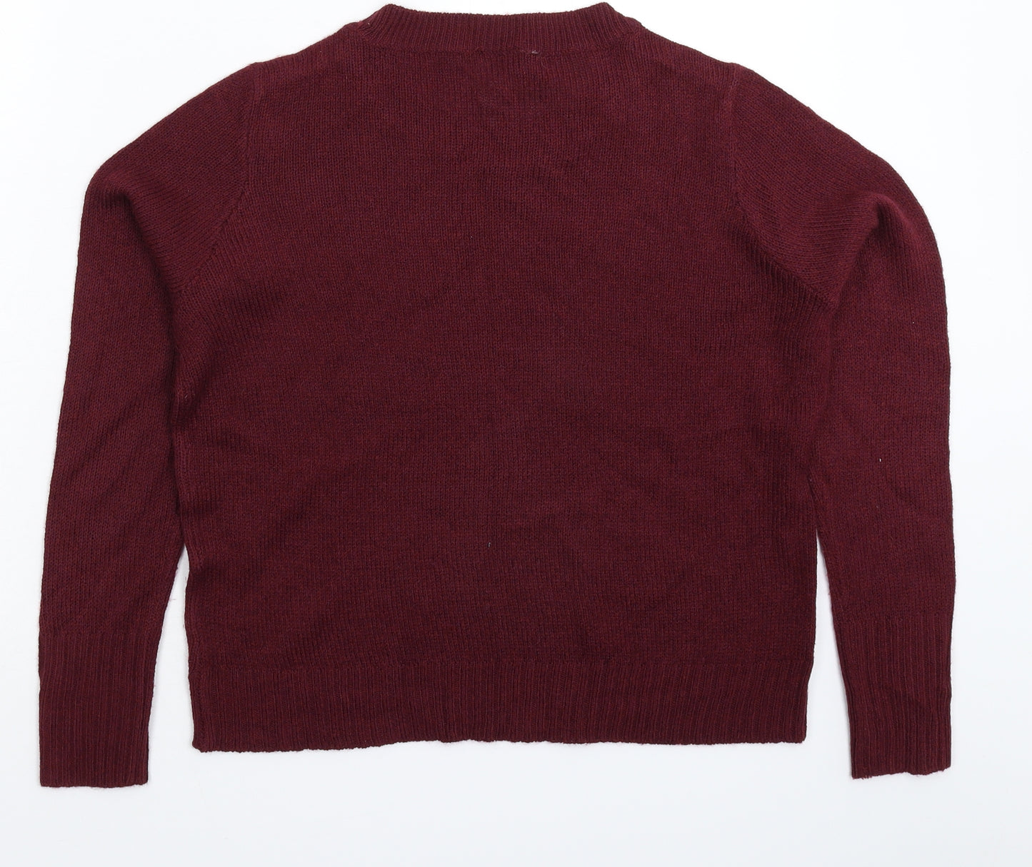 Divided Womens Brown  Knit Pullover Jumper Size S