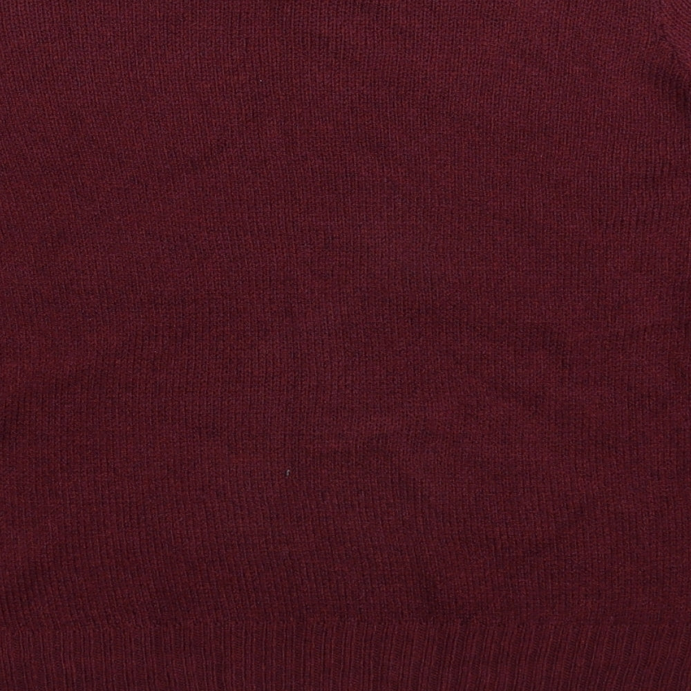 Divided Womens Brown  Knit Pullover Jumper Size S