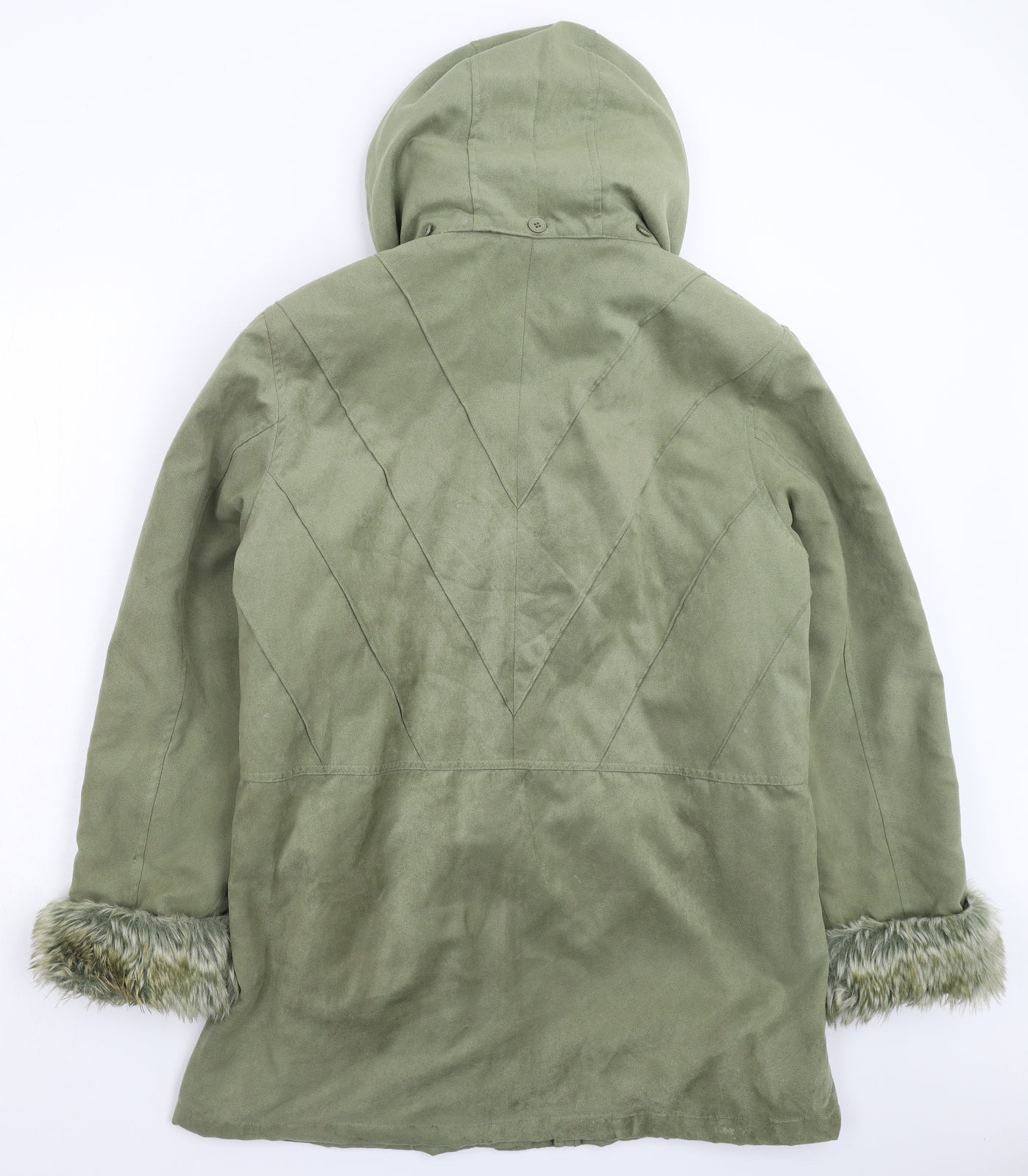 EWM Womens Green   Jacket Coat Size 16