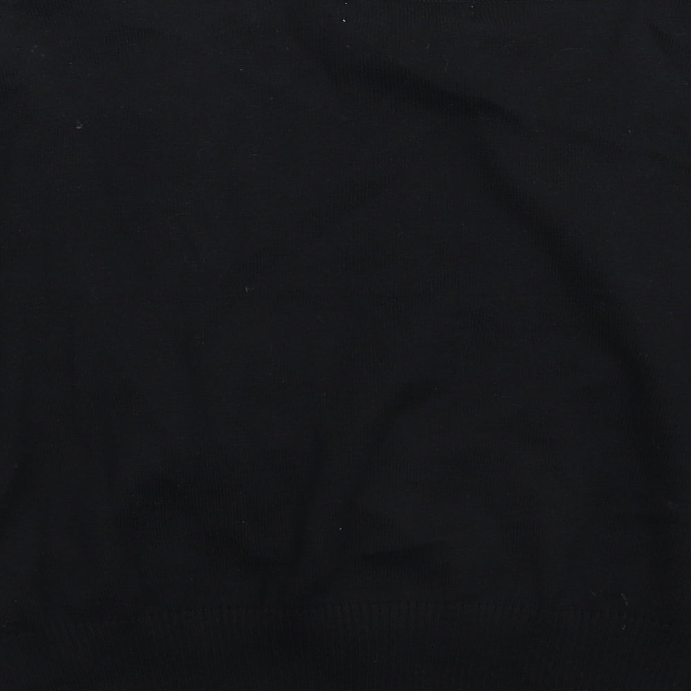 Peacocks Womens Black  Knit Cardigan Jumper Size 16