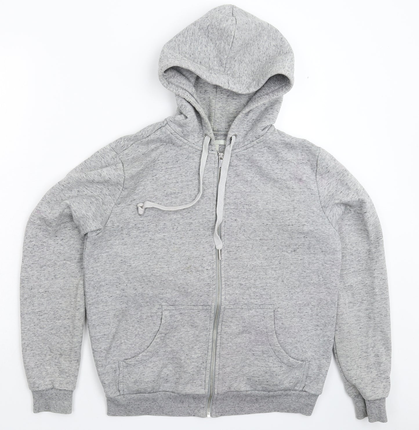 H&M Womens Grey   Full Zip Hoodie Size M