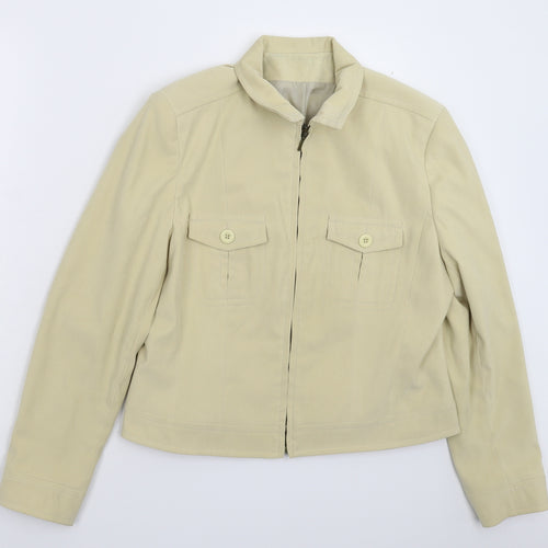 NL Collection Womens Beige   Jacket Blazer Size 16