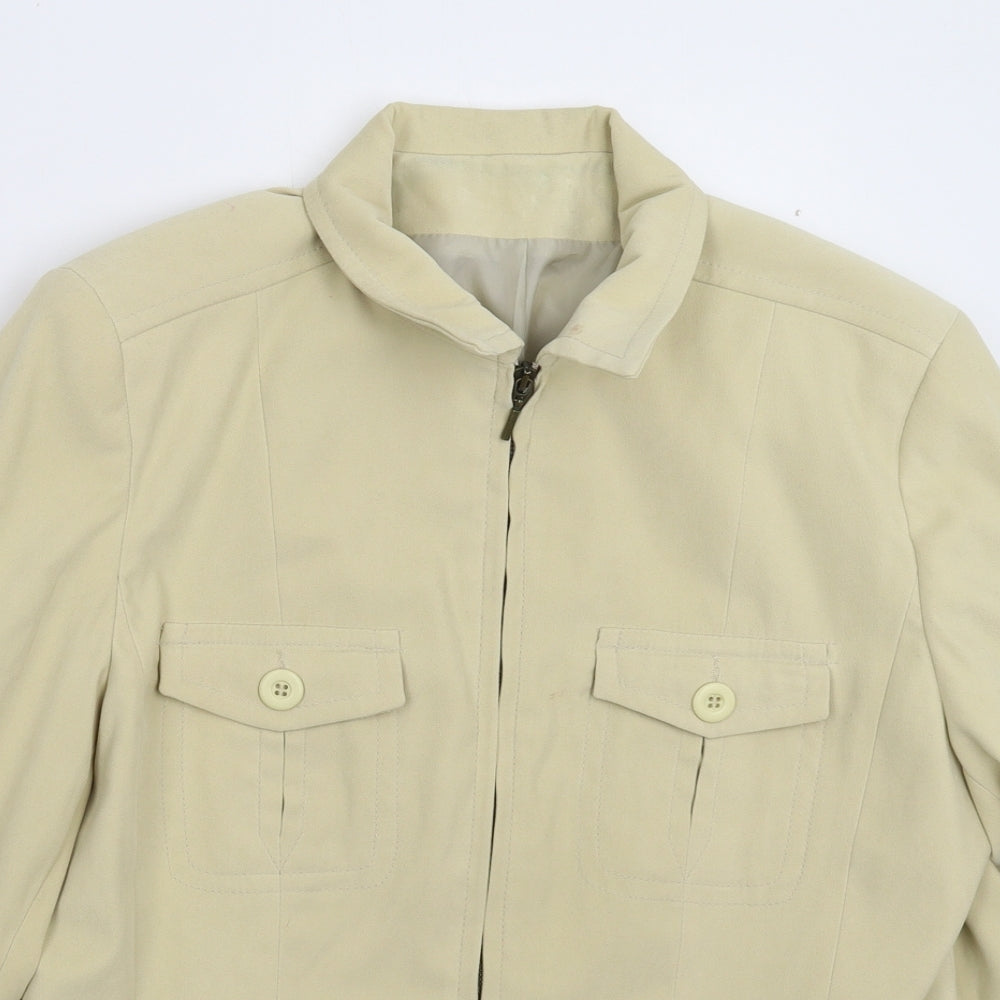 NL Collection Womens Beige   Jacket Blazer Size 16