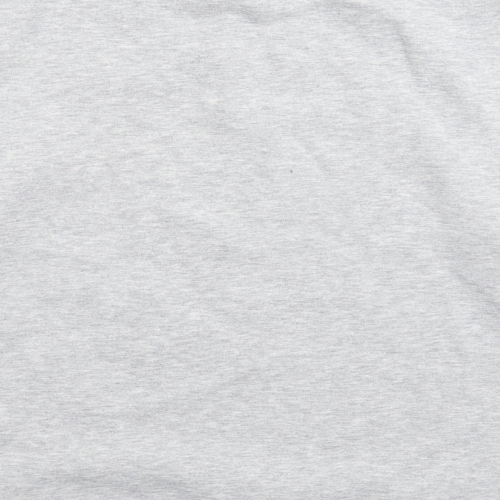 F&F Womens Grey Animal Print  Pullover Sweatshirt Size 14