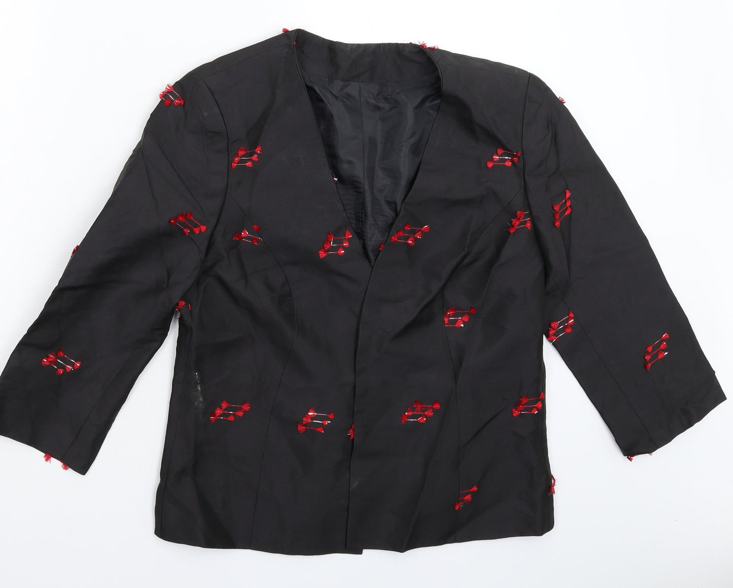 Preworn Womens Grey   Jacket Blazer Size M