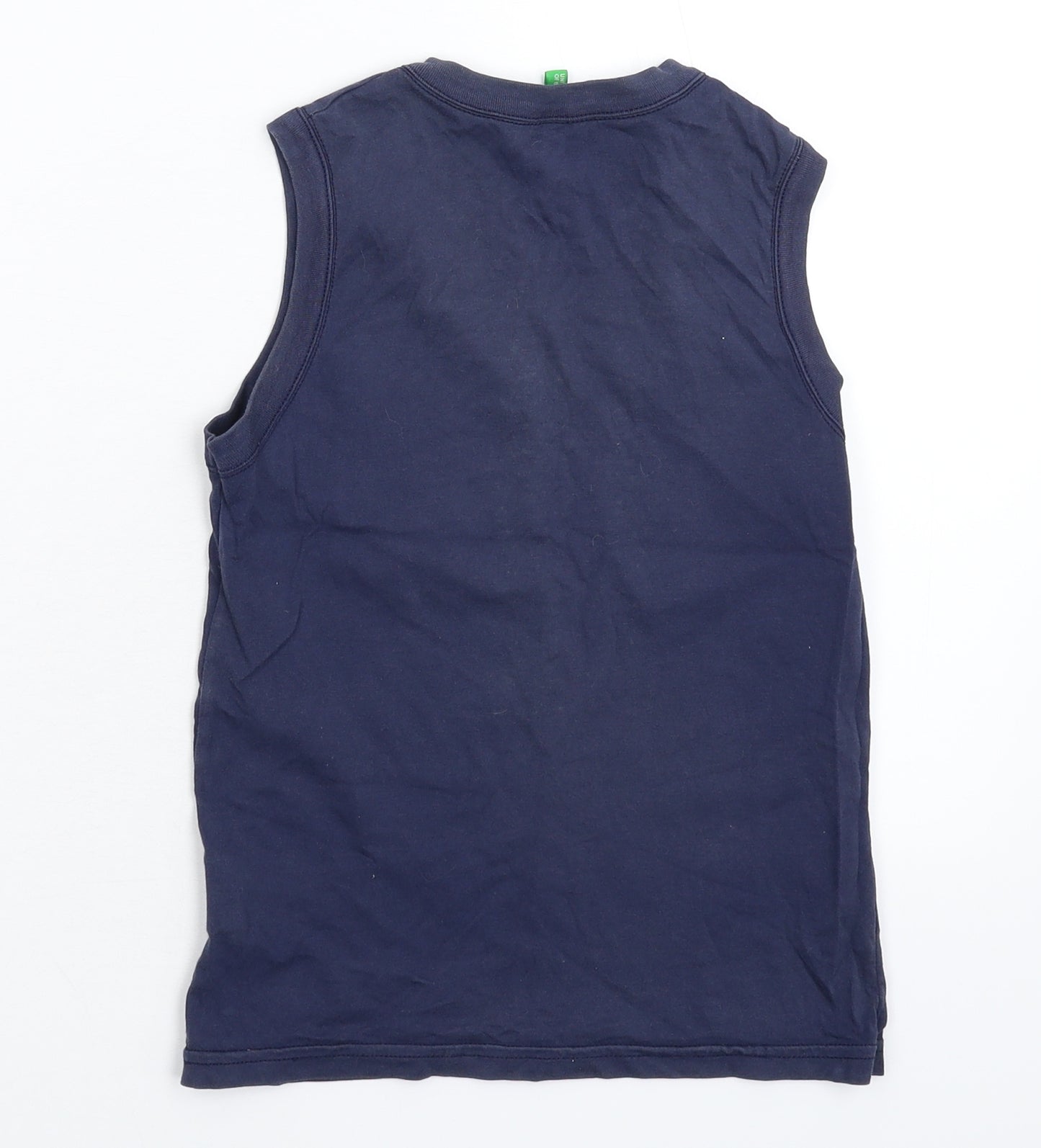 United Colors of Benetton Boys Blue   Basic Tank Size 7 Years