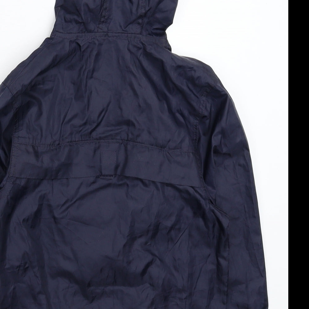 George Boys Blue   Rain Coat Coat Size 7-8 Years
