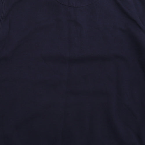 Easy Mens Blue   Pullover Sweatshirt Size XL