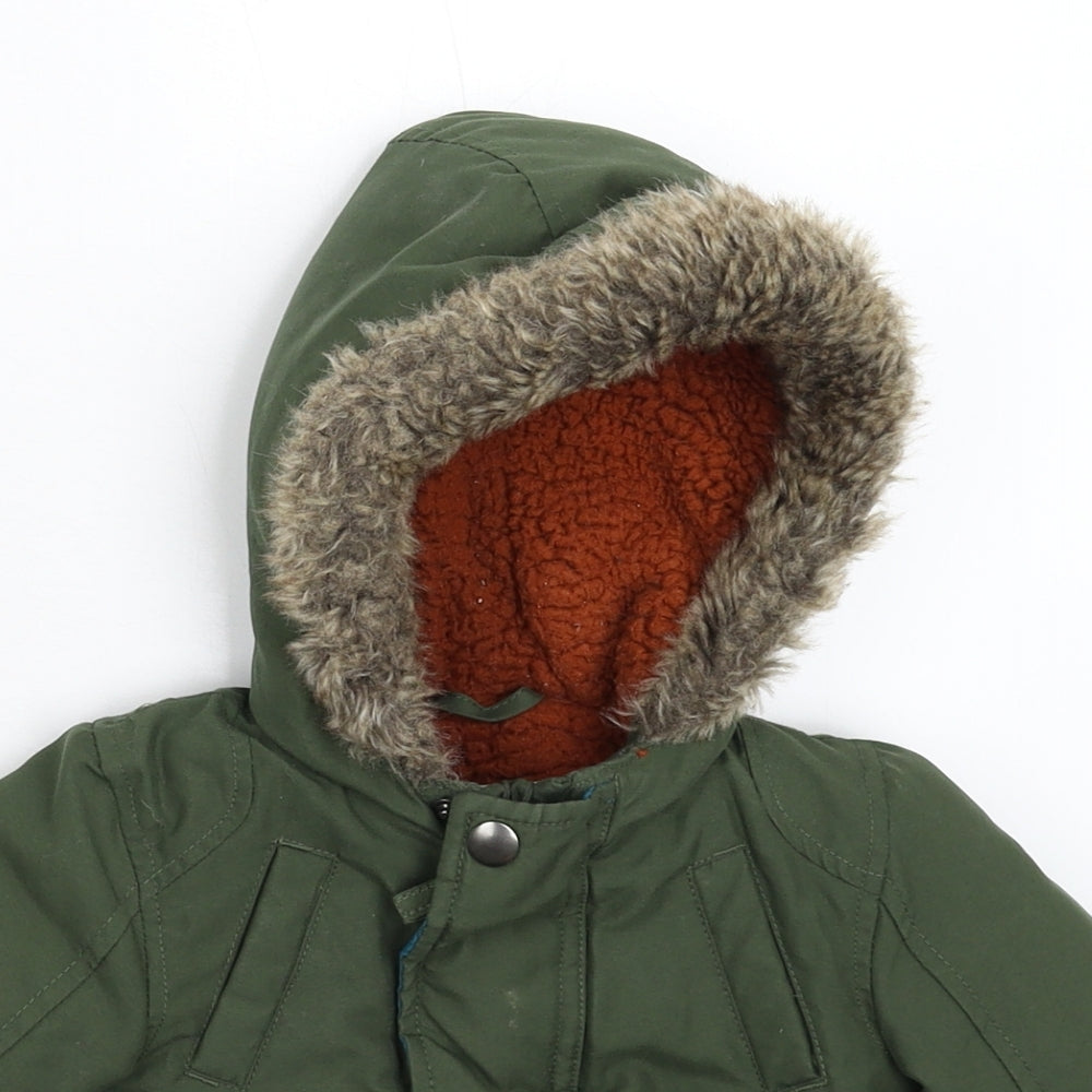 Yay Baby Green   Parka Coat Size 6-9 Months