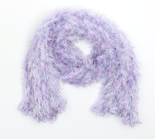Preworn Girls Silver  Knit Scarf Scarves & Wraps One Size
