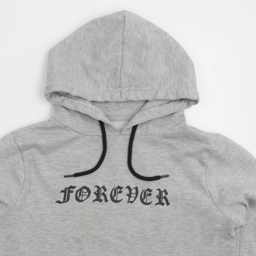 Atmosphere Womens Grey   Pullover Hoodie Size 10