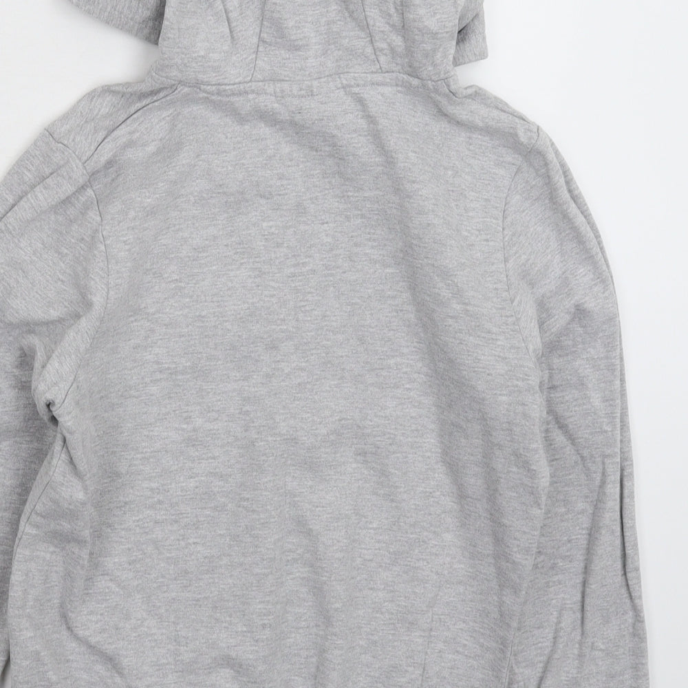 Shop Direct Boys Grey   Pullover Hoodie Size 9-10 Years