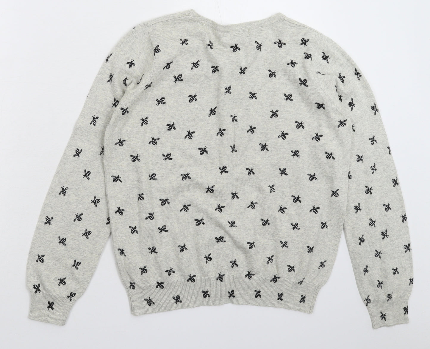 Atmosphere Womens Grey  Knit Cardigan Jumper Size 10
