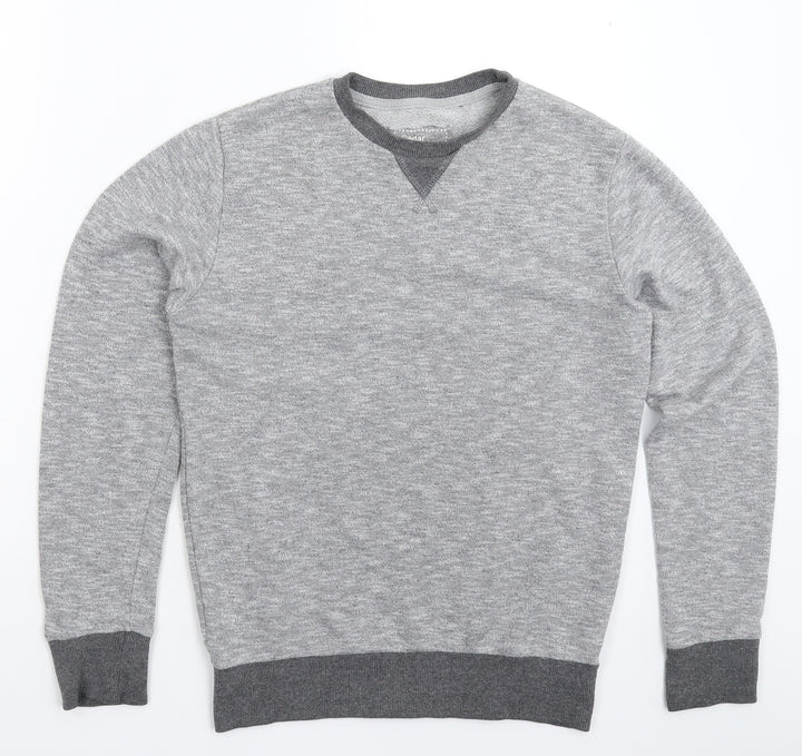 Cedar Wood State Womens Grey Pullover Sweatshirt Size S