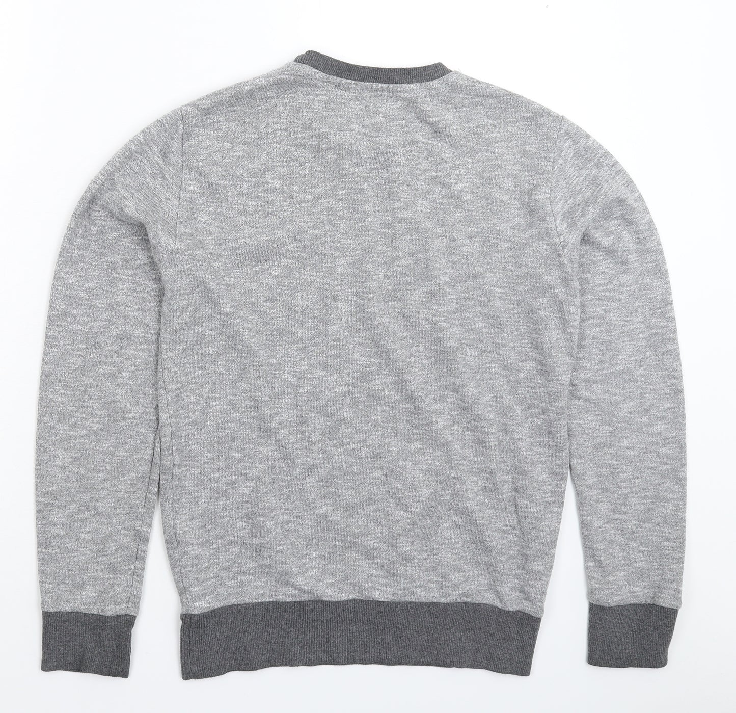 Cedar Wood State Womens Grey   Pullover Sweatshirt Size S